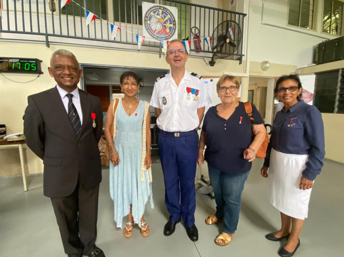 Cérémonie de remise d’insignes de la PGM (Préparation Militaire
