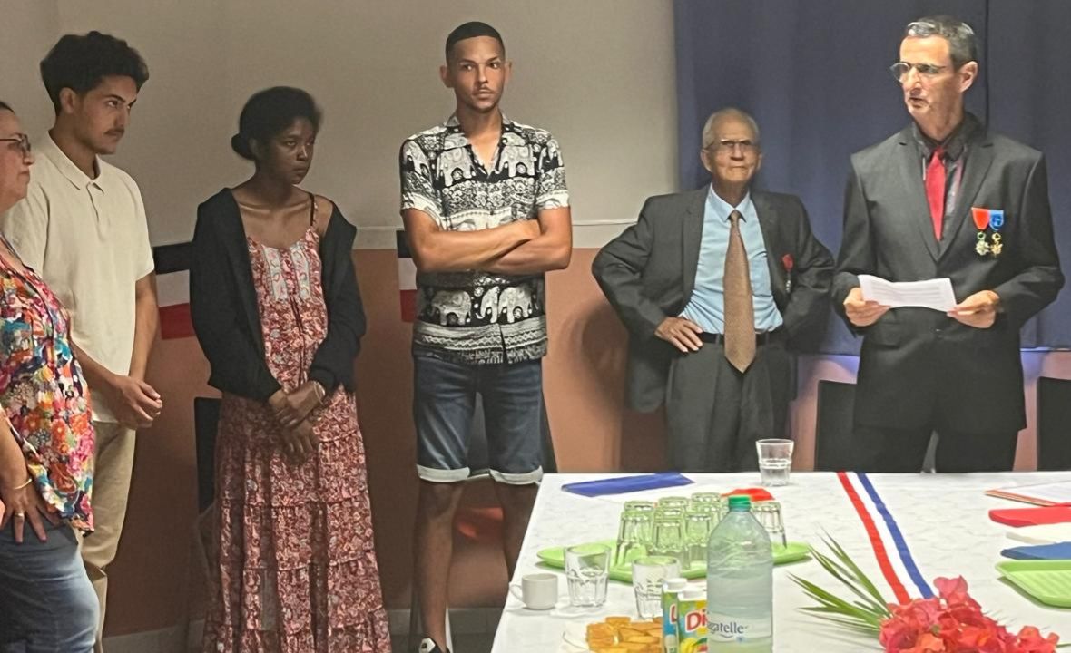 Issop Ravate Prix Légion d'Honneur du Vivre ensemble à La Réunion