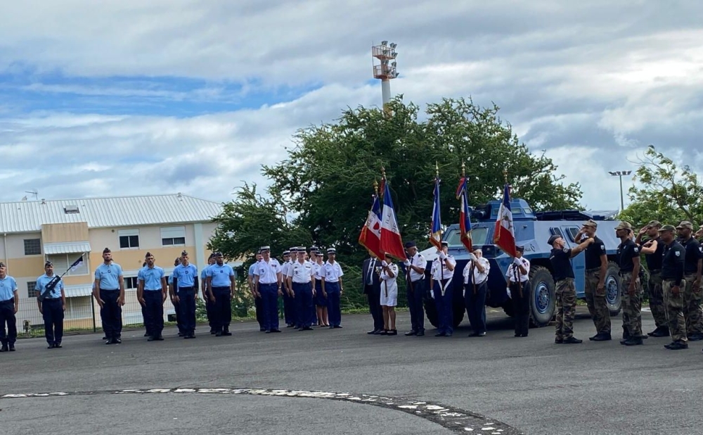 Cérémonie de remise d’insignes de la PGM (Préparation Militaire