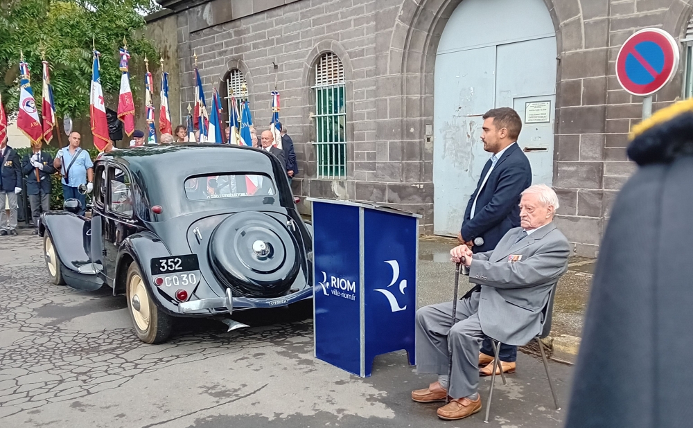 Commémoration de la libération des 114 prisonniers de la prison de RIOM